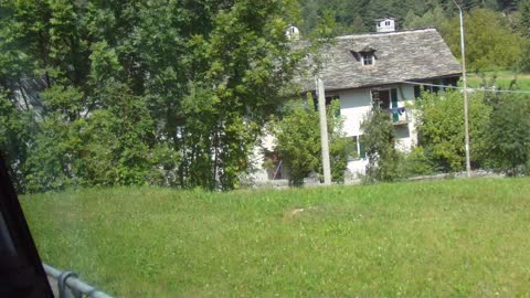 View from the Narrow Gauge Railway to Locarno