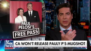 Jesse Watters questions where Paul Pelosi's mugshot is
