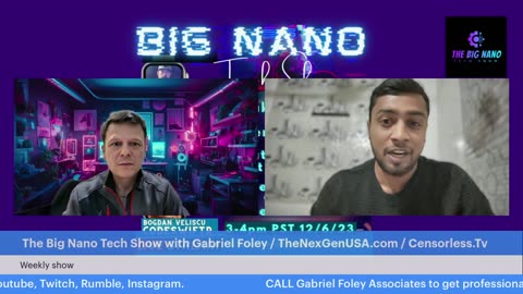 The Big Nano Tech-Show LIVE Episode #5 !