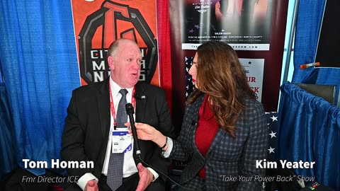 CPAC 2024 - Former ICE Director Tom Homan Advocates for Border Security at CPAC