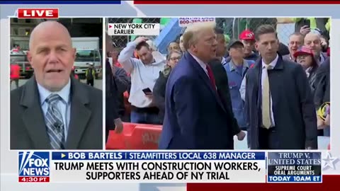 9,000 member NYC union cheers Donald Trump