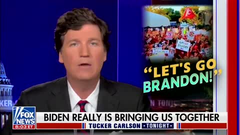 WATCH: Tucker’s Take on #FJB and “Let’s Go Brandon” Is Hilarious