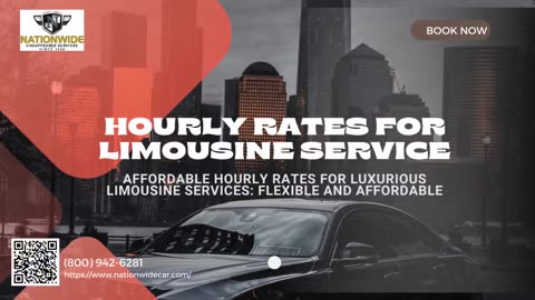 Hourly Limousine Rates for Luxurious Limousines, Flexible and Affordable Services