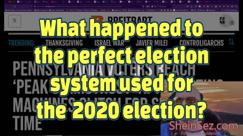 What happened to the perfect election system used for the 2020 election? -SheinSez 364