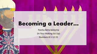 Becoming a Leader