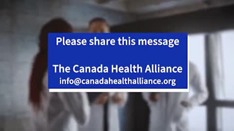 Canadian Doctors Speak Out Against Covid 19 Narrative.