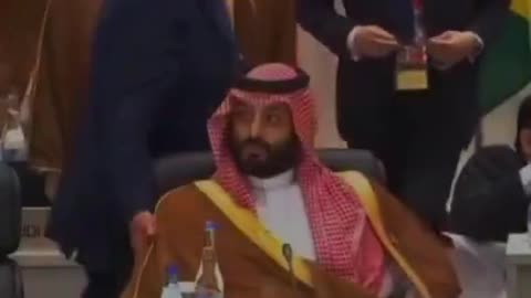 It is forbidden to touch the Crown Prince In Saudi Arabia.