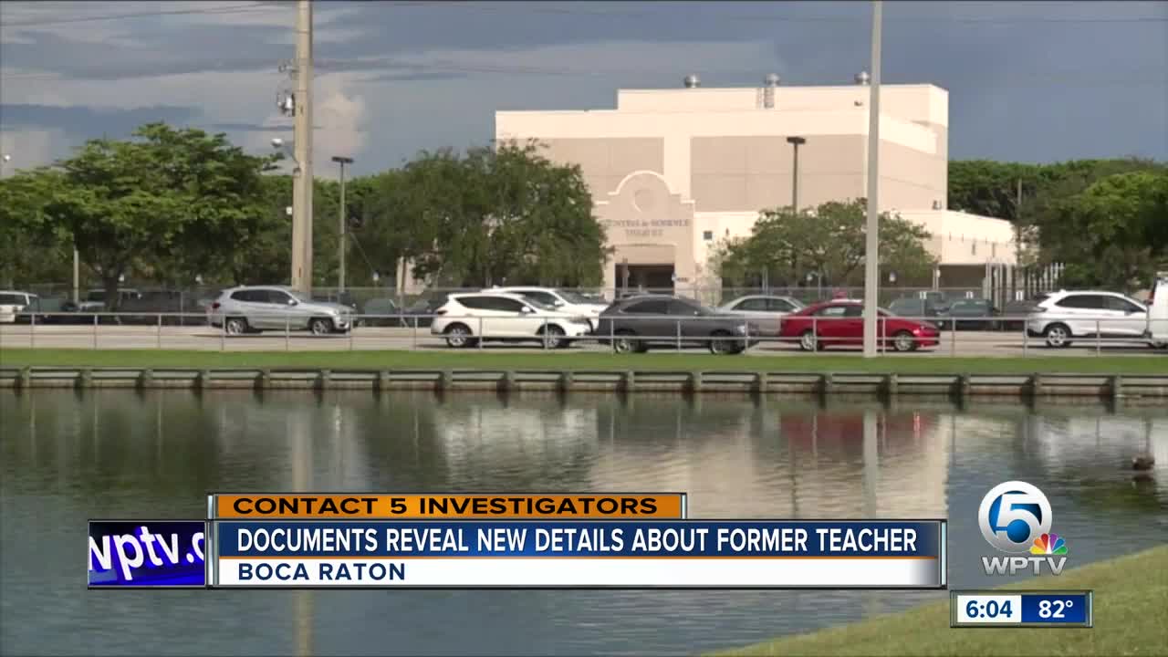 Documents: Former Boca Raton teacher admitted to doing "stupid things," including sleepovers with students