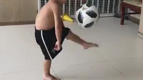 Talented youngest Football player in Dubai