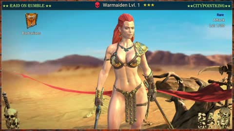 Raid Shadow Legends - Warmaiden - Classic Skin