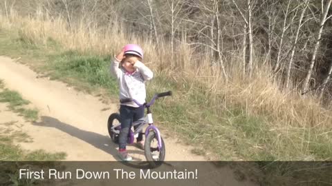 3 Year Old Specialized Mountain Bike Rider