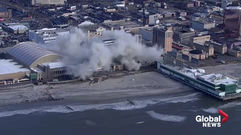 Trump Plaza casino demolished in Atlantic City