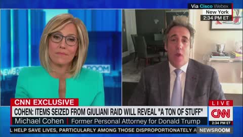 Giddy Michael Cohen Is Basking In "Stupid" Rudy Giuliani Getting Treatment