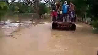 Creciente del Río Lebrija ocasionó inundaciones en Sabana de Torres