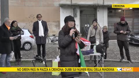 No green pass in piazza a Cremona: dubbi sui numeri reali della pandemia