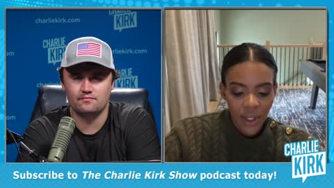 Candace Owens tells Charlie Kirk that the state department and fact-checkers lied about deleted fact sheets related to Ukrainian bio labs