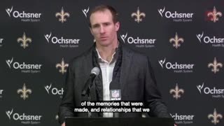 Despite The Tough Loss, Drew Brees Is "Excited" For Saints Future