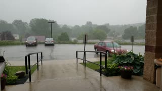 Heavy rain here last Thursday..June 10