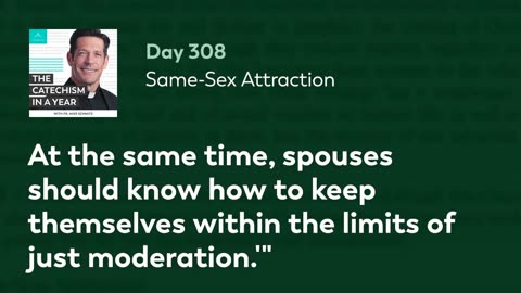 Day 308: Same-Sex Attraction — The Catechism in a Year (with Fr. Mike Schmitz)
