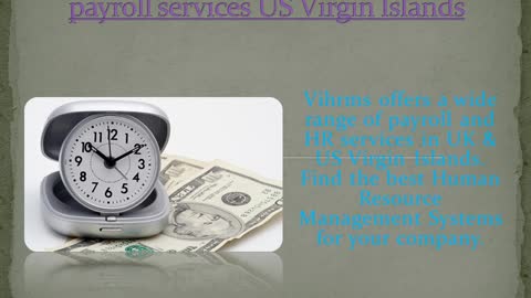 Payroll Services Virgin Islands | BVI Payroll | HR Manager | Vihrms