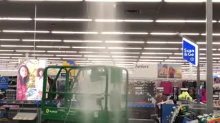 Sprinkler Leak in Store Self Checkout Area