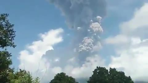 Massive Eruption Ohat Occurred On Mount Ibu In Halmahera, Indonesia | May 15, 2024