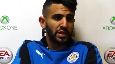 Riyadh Mahrez talks about Lionel Messi and His Dream to play with him.