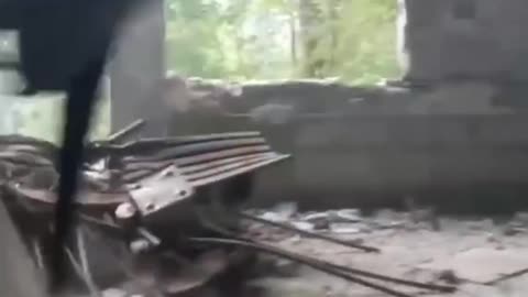 ALREADY ARCHIVAL FOOTAGE OF THE BATTLES FOR LISICHANSK PERFORMED BY BELARUSIAN VOLUNTEERS