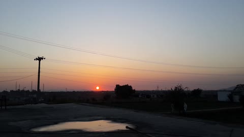 Sunset feels like Heaven in Taxila (Sirkab)