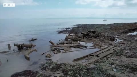 Shipwreck graveyard captured in tribute art project