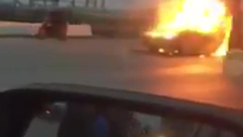 Burn the car