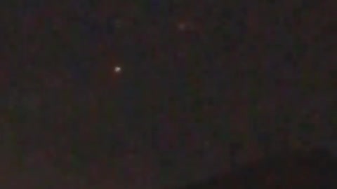 Mysterious UFO Lights Over Houston