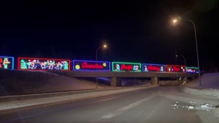 Christmas Train in Alberta