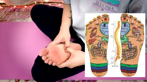 Self Foot Reflexology, 8 Minute Daily Routines