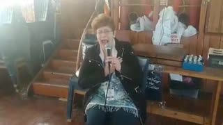 Are you the Bride of Christ Jesus, Galilee speaking in a boat on the sea of Galilee Israel Feb. 2018