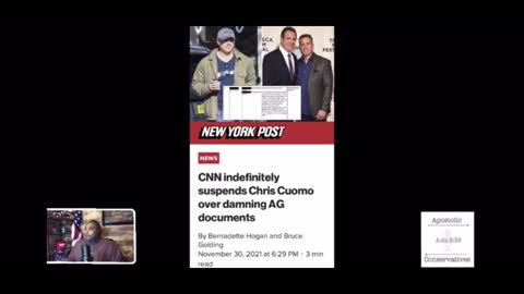 CNN’s Chris Coumo indefinitely suspended for helping his brother harass victims and lying about it