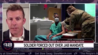 Special Forces Soldier FORCED OUT Over Jab Mandate: Warned Superiors Of NUREMBERG CODE VIOLATIONS