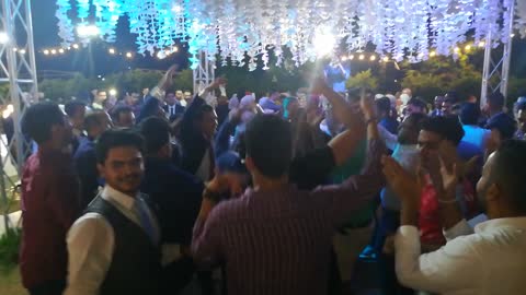 Stunning Men Show Dance In Wedding