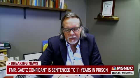 Fmr. Gaetz Confidant Sentenced To 11 Years In Prison