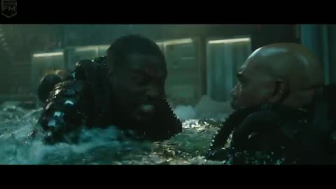 Aquaman vs Black Manta fight