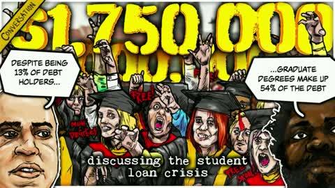 “Just $10,000”?! | Discussing $1.75T student loan debt clip