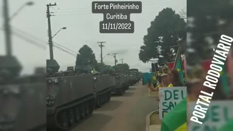 Forças armadas se movimentam em todo Brasil