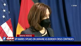 VP Harris speaks on Ukraine as U.S. southern border crisis continues