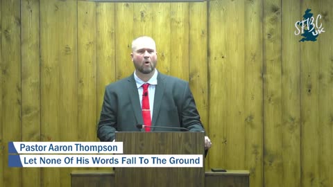 Let None Of His Words Fall To The Ground | Pastor Thompson | SFBCUK