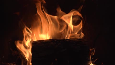 Relaxing Fireplace Sounds - Burning Fireplace & Crackling Fire Sounds (NO ADS) meditation music