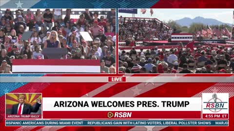 FULL RALLY: PRESIDENT DONALD TRUMP HOLDS SAVE AMERICA RALLY IN MESA, AZ 10/9/22