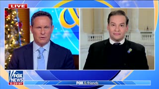 Watch George Santos's Face As Brian Kilmeade Literally Lists All His Campaign Finance Violations