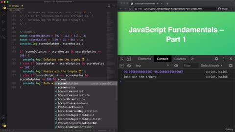 2 - JavaScript Fundamentals Part 1 / Coding Challenge 3