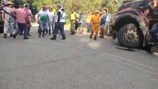 Una persona falleció en un accidente en la vía Málaga - Concepción