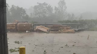 EF-3 Tornado While Working in Bensalem